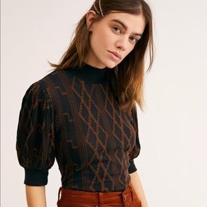 COPY - Between the lines mock turtleneck